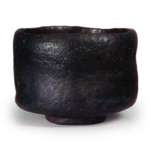 Chōjirō: tea bowl, known as "Omokage", Black Raku