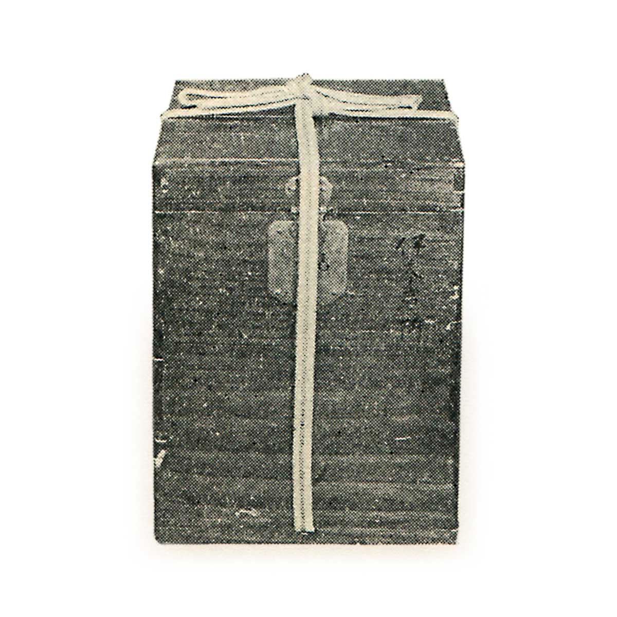 Outer box: Paulownia wood with Shunkei lacquer finish, lacquered inscription, and lock Inscription