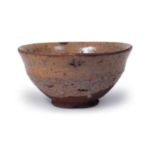 奥高丽茶碗 是闲唐津 铭三宝