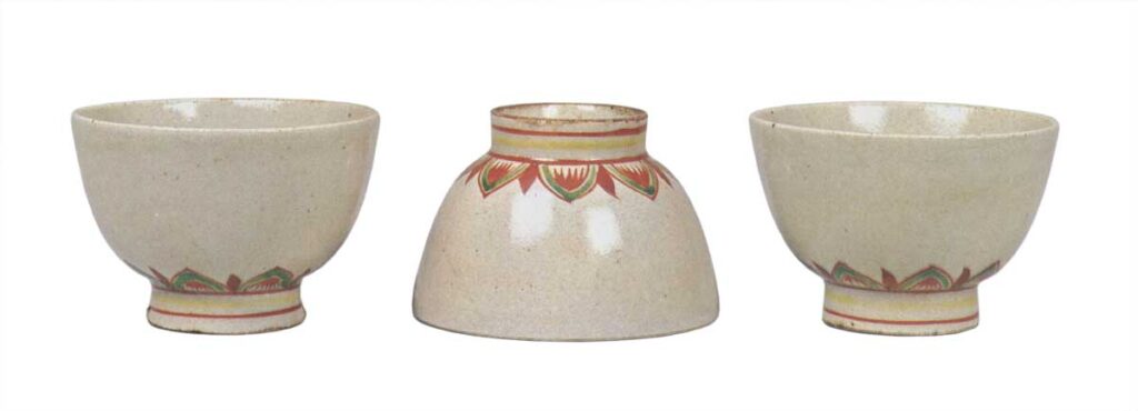 交趾白泥煎茶碗