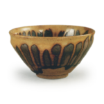 Chrysanthemum Tenmoku Tea Bowl