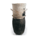 Haji ware: steamer and jar.