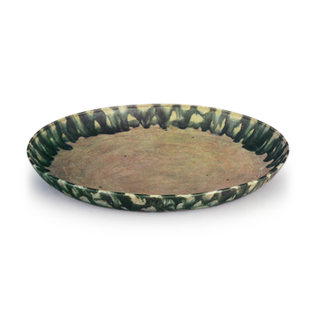 Large dish, two colors