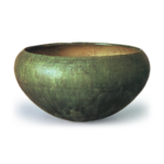 Green glazed bowl