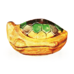 Oogame kougo (large turtle incense container)