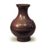 Brown glazed pottery