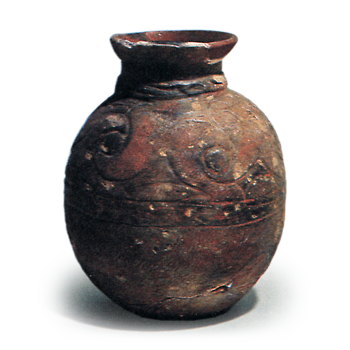 Kamegaoka-style earthenware