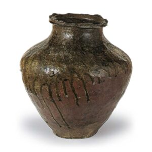 Tokoname ware: jar.