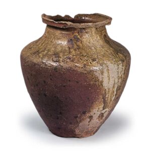 Tokoname ware: jar.