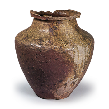 Tokoname ware: jar.