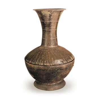 ware: tooted tall-neck jar.