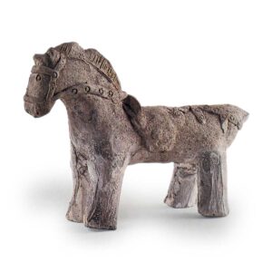 Sue ware: figure of horse.