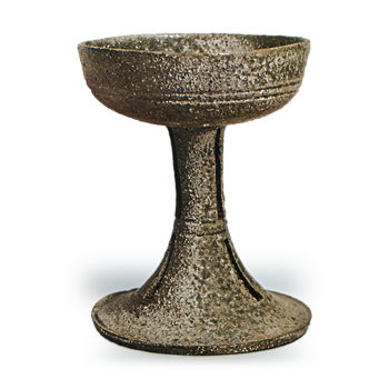 Sue ware: stem bowl.