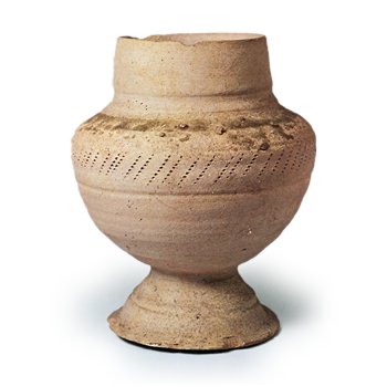 Sue ware, jar with stand