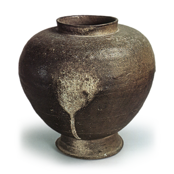 Sue ware, jar with stand