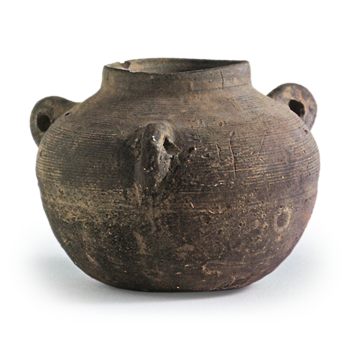 Sue ware, jar with three ears