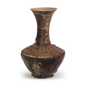 Sue ware: long-necked vase with stand