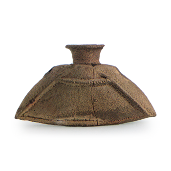 Sue ware, Teihei hanging jar in the shape of a leather pouch