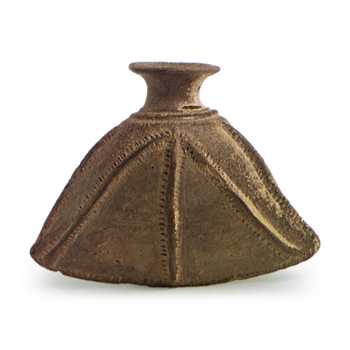 Sue ware, Teihei hanging jar in the shape of a leather pouch