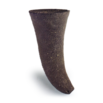 Sue ware, rectangular cup