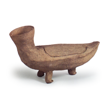 Sue ware, bird-shaped vase