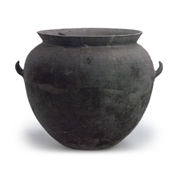 Sue ware, jar with two ears