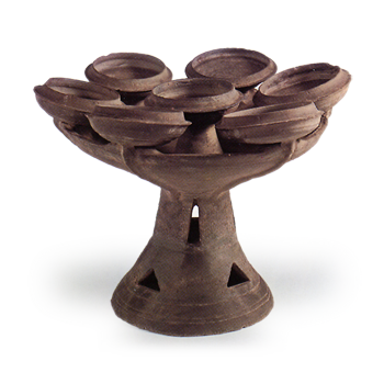 Sue ware, High cup with child's head