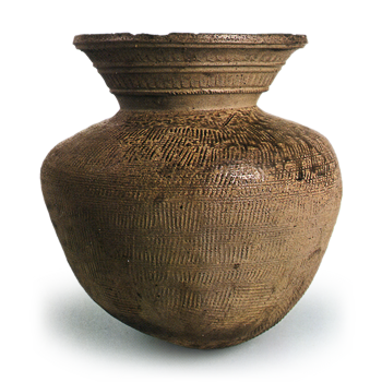 Sue ware, wide-mouthed jar