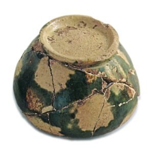 Sansai ware: Small Jar,