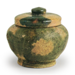 Sansai ware: Small Jar,