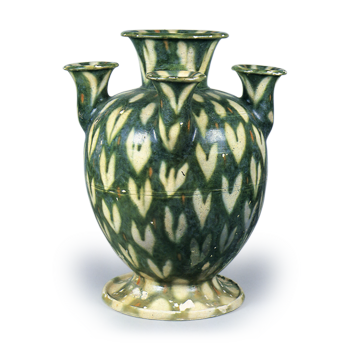 Sansai ware: jar with multiple spouts.