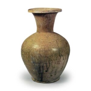 Kaiyu ware: Long-necked vase,