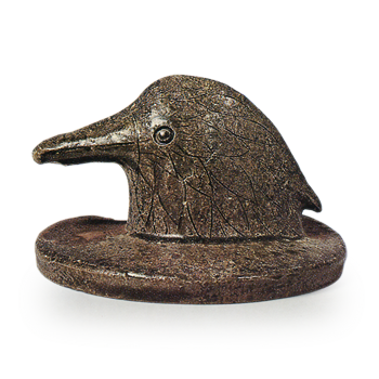 Kaiyu ware: "Bird" button lid