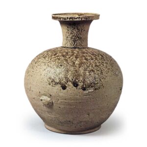 Kaiyu ware: Long-necked vase,