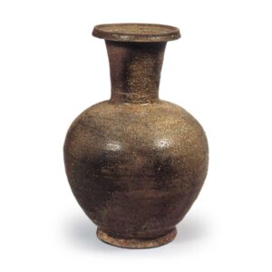 Kaiyu ware: Long-necked vase,