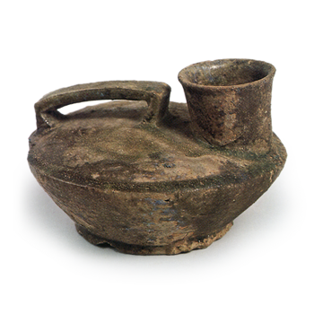 Kaiyu ware: flat bottle