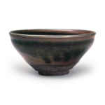 Seto ware: tea bowl of temmoku form, known as "Gyokkan".