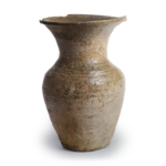 Tokoname ware: wide-mouth jar.