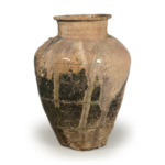 Tokoname ware: jar with three handles.