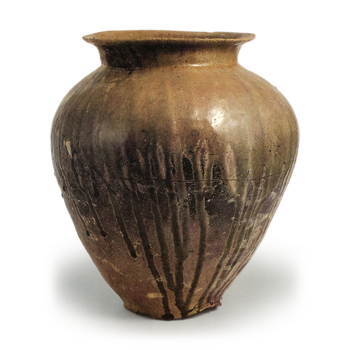 Tokoname ware: jar.