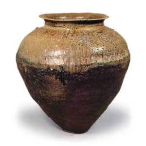 Tokoname ware: jar.