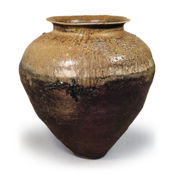 Tokoname ware: jar.
