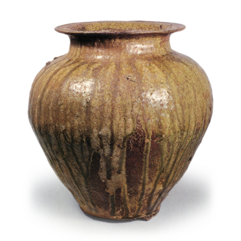 Tokoname ware: jar.