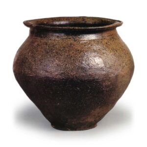 Tokoname ware: jar.