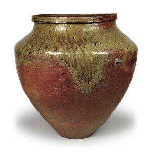 Tokoname ware: large jar.