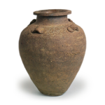 Tokoname ware: jar with four handles.