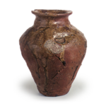 Tokoname ware: jar. 14th century.