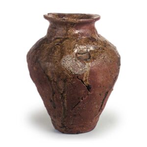 Tokoname ware: jar. 14th century.