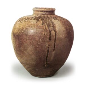 Tokoname ware: jar.