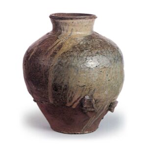 Tokoname ware: jar.